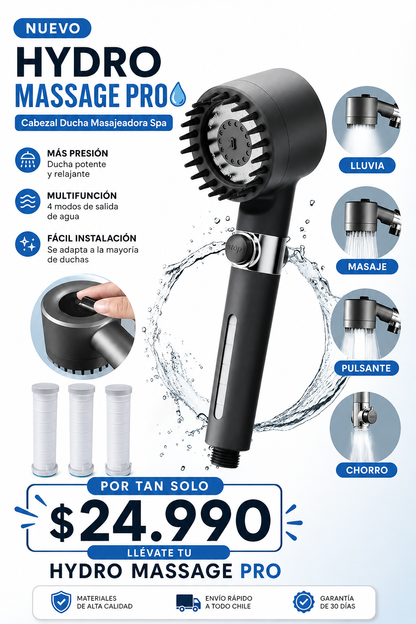 Cabezal de ducha - HydroMassage Pro